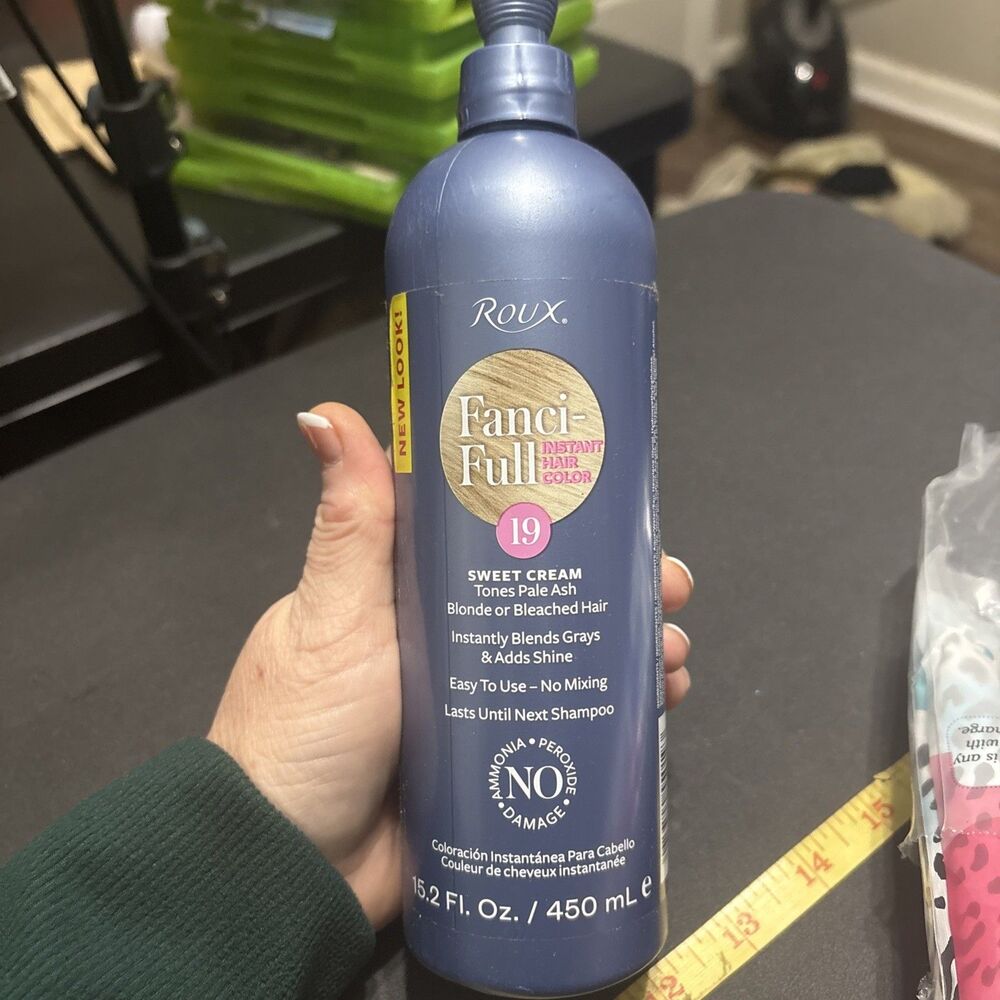 Roux Fanci-Full Hair Color - 19 Sweet Cream - 15.2 oz Demi-Permanent Color